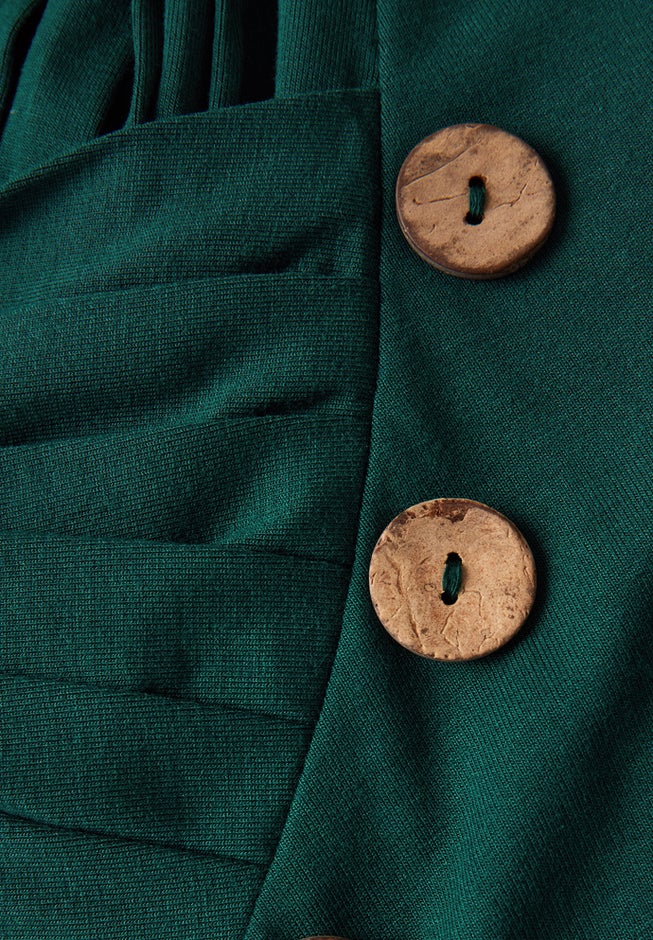 Stretch Knit Asymmetrical Tunic image number 5