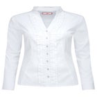Cotton Ruffle Shirt image number 2