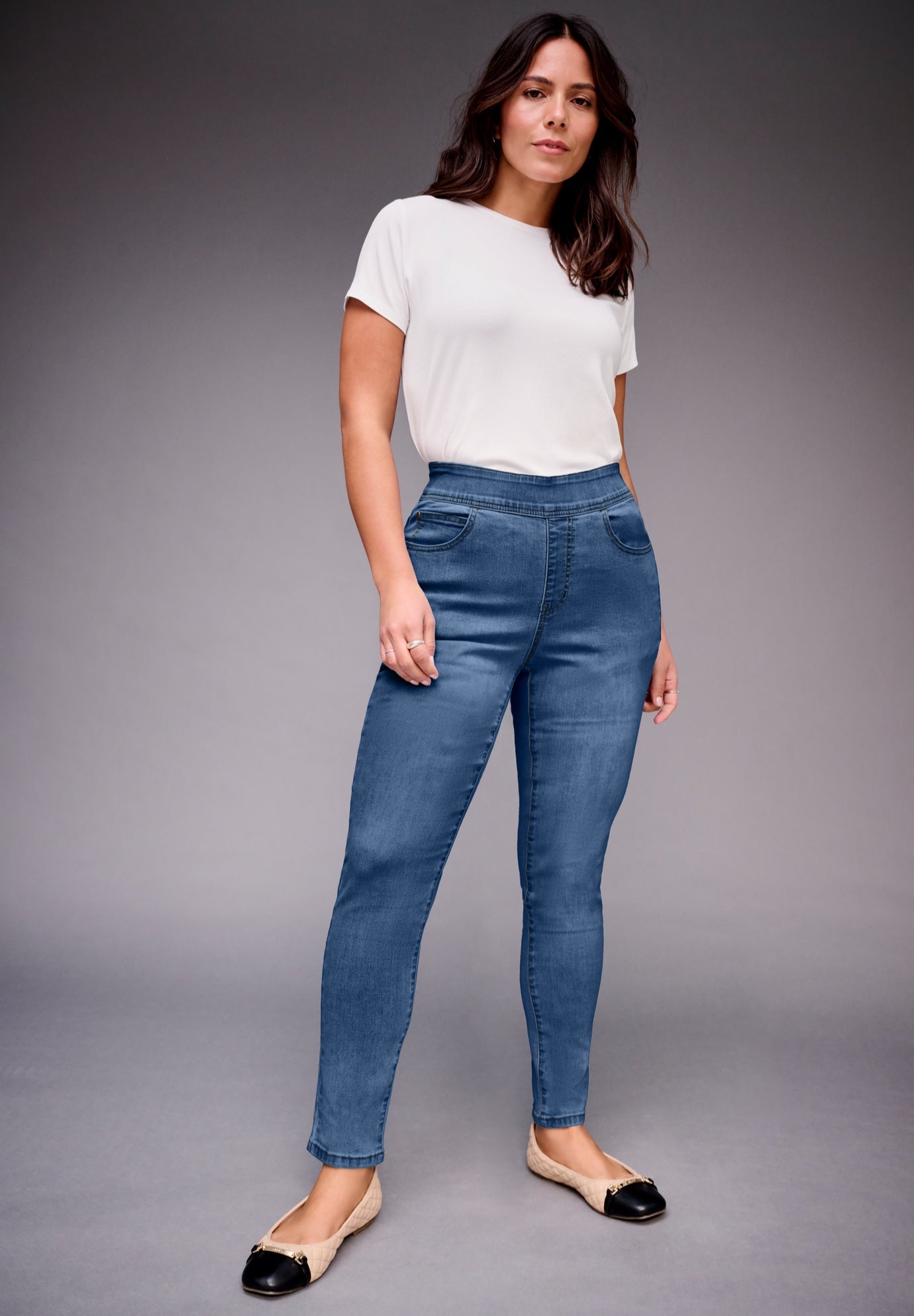 Pull On Skinny Leg Jean image number 0