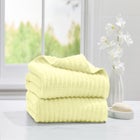 2-Pc. Ribbed Cotton Bath Towel Set image number null