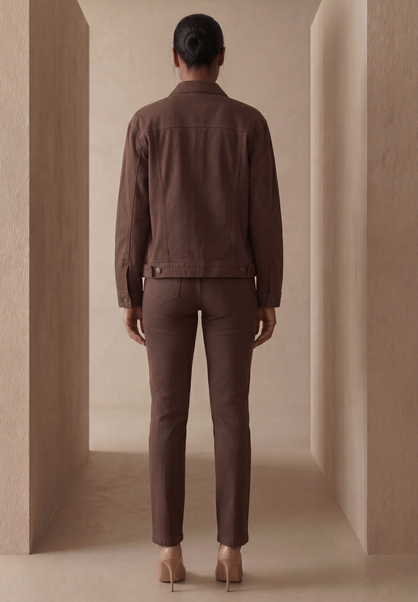 Classic Cotton Denim Straight-Leg Jean image number 3