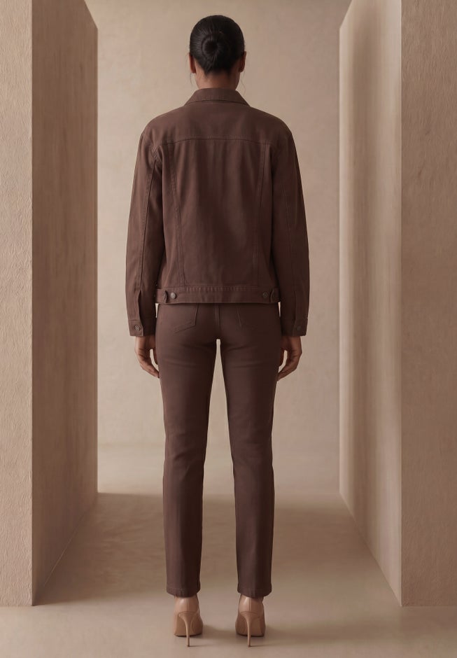 Classic Cotton Denim Straight-Leg Jean image number 3