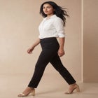 Classic Cotton Denim Straight-Leg Jean image number null