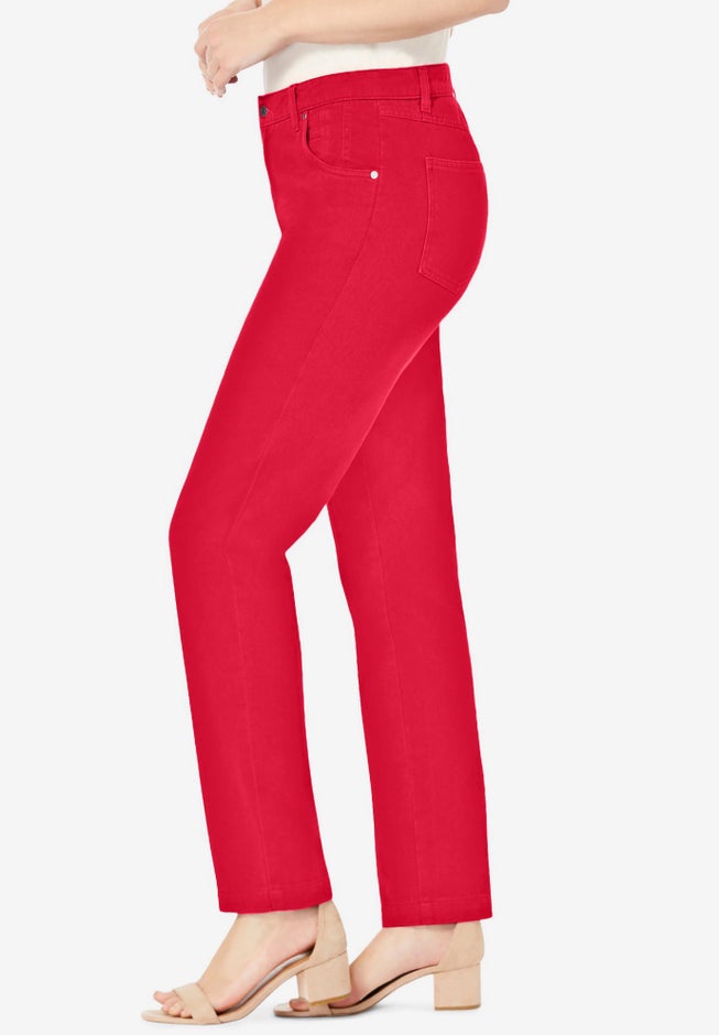 Classic Cotton Denim Straight-Leg Jean image number 2