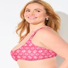 Scoop Neck Shirred Bikini Top image number null