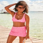 Scoop Neck Shirred Bikini Top image number 7