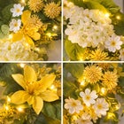 Pre-Lit Citrus Grove 24" Wreath  image number null