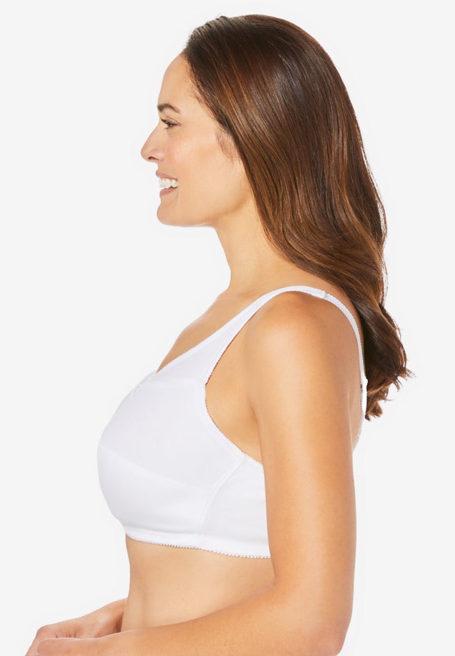 3-Pack Cotton Wireless Bra image number 2
