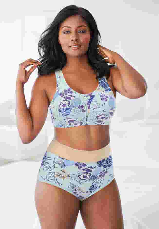 3-Pack Cotton Wireless Bra image number 3