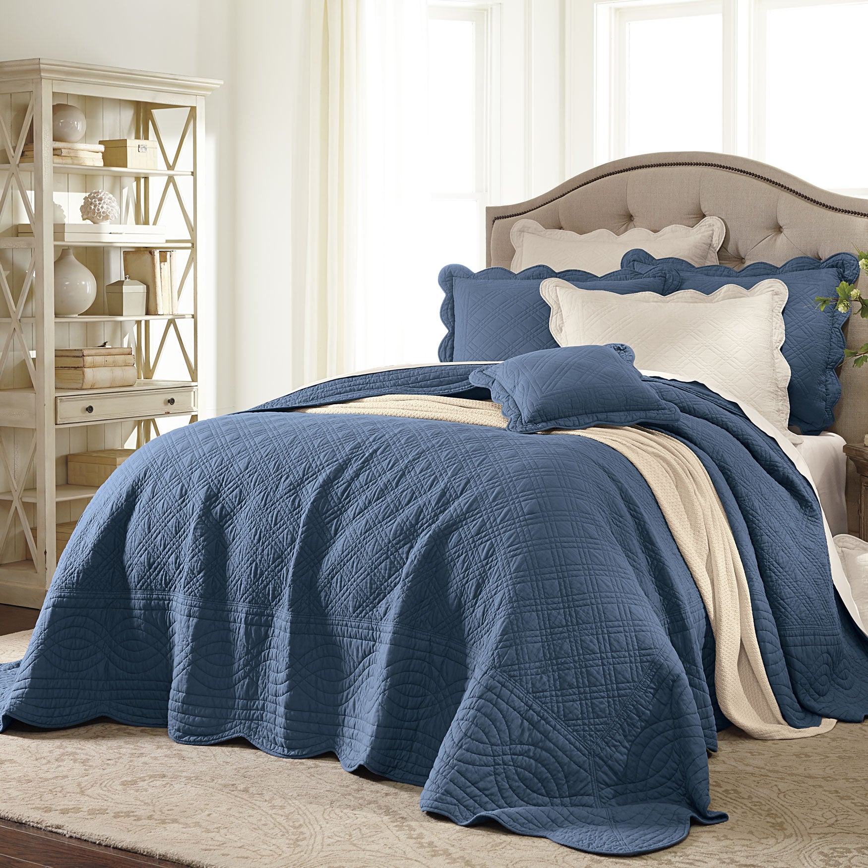 100% Cotton Florence Oversized Bedspread image number 0