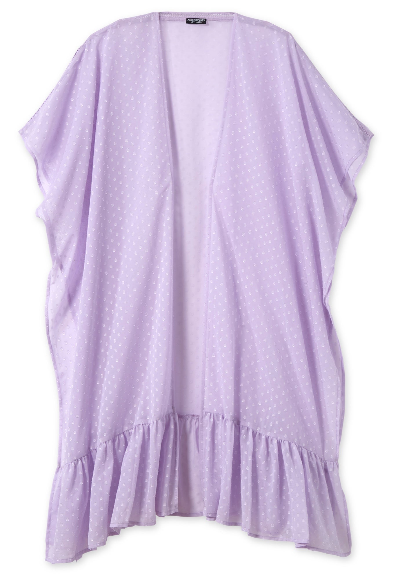 Swiss Dot Ruffle Shawl image number 0