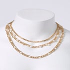 4-ROW LAYERED NECKLACE image number null