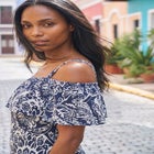 Cold Shoulder A-Line Maxi Dress image number 1
