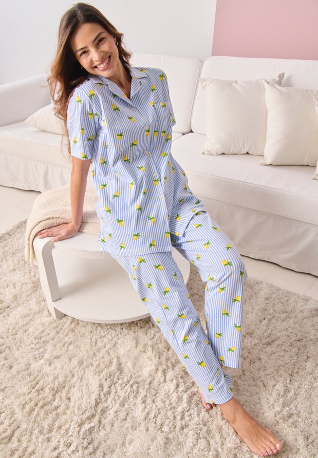 Button-Front Pajama image number 3