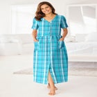 Long Seersucker Lounger image number null