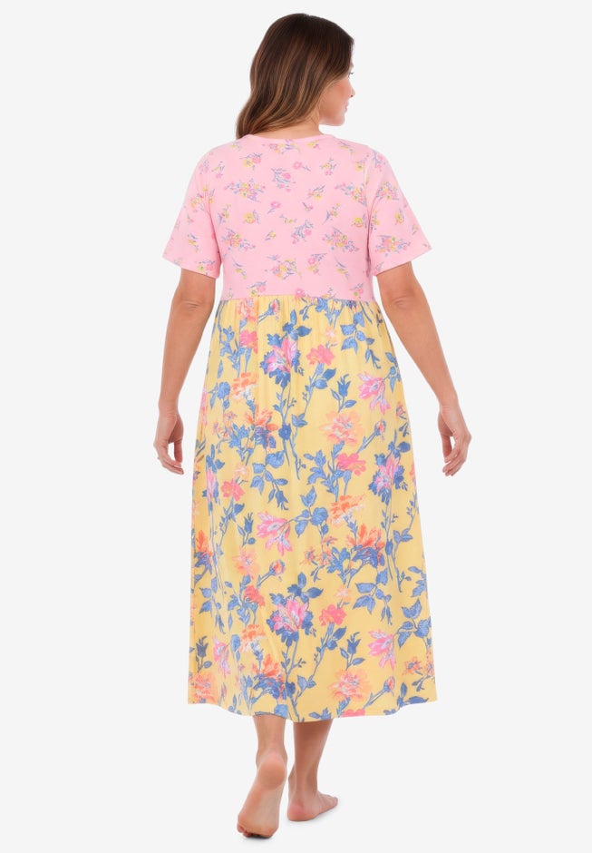 Only Necessities&reg; Mixed Print Knit Lounger image number 1