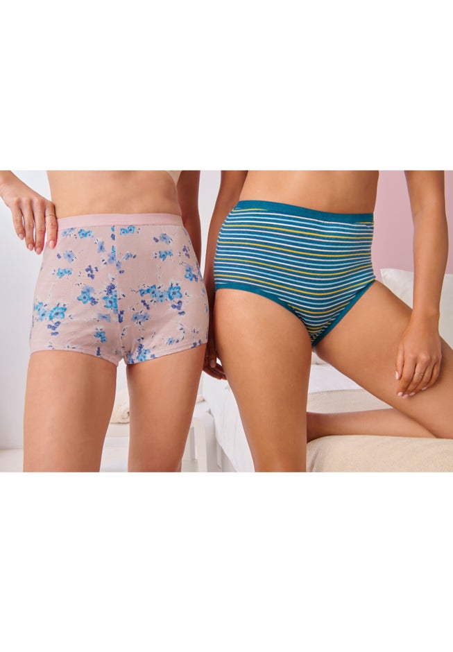 Soft Cotton Brief/Boyshort 4-Pack image number 5