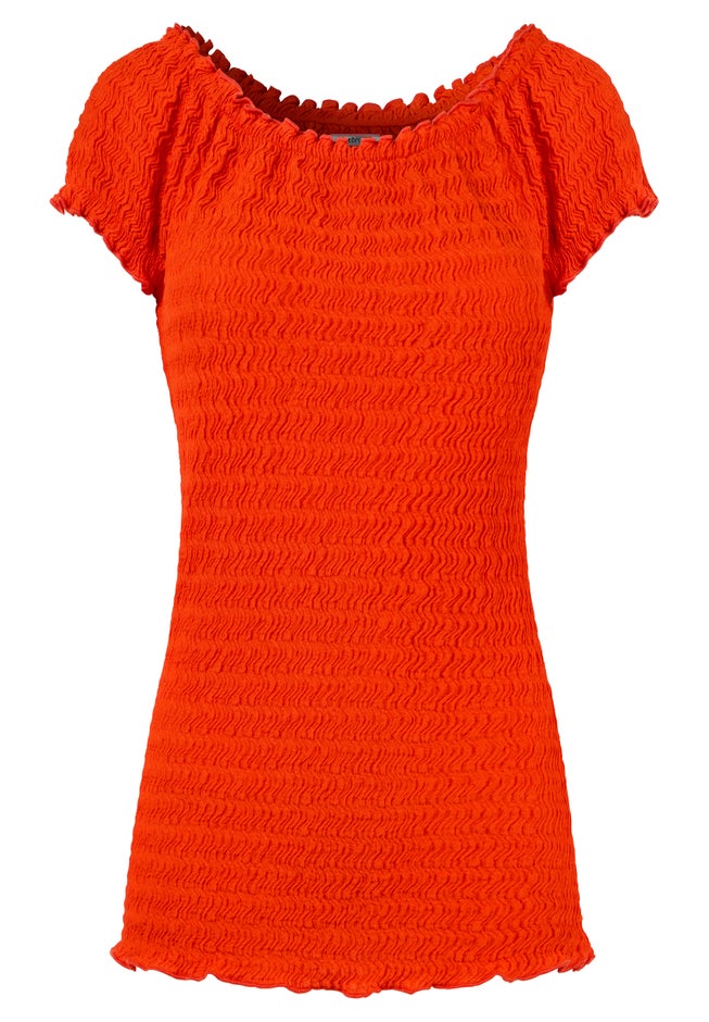 Stretchy Off the Shoulder Tee image number 4