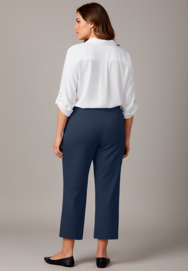 Super Stretch Straight Ankle Pull-On Pant image number 1