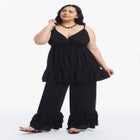 Ruffled Hem Camisole image number null