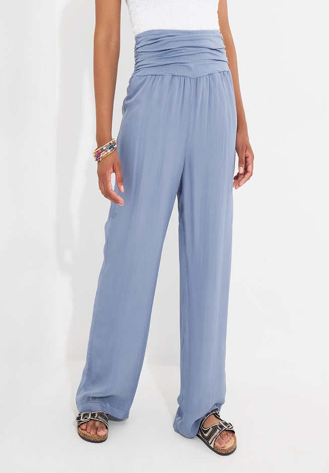 Double Layer Wide Leg Pants image number 3