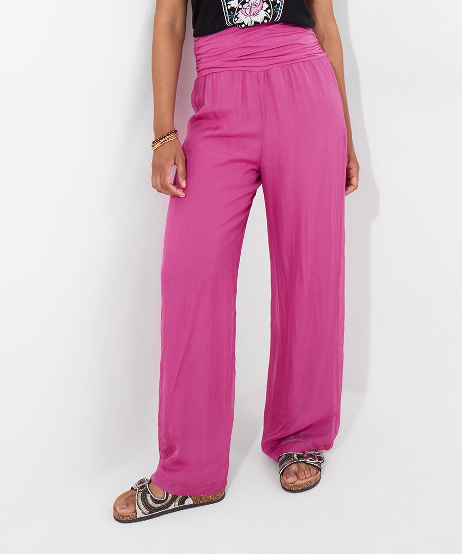 Double Layer Wide Leg Pants image number 1