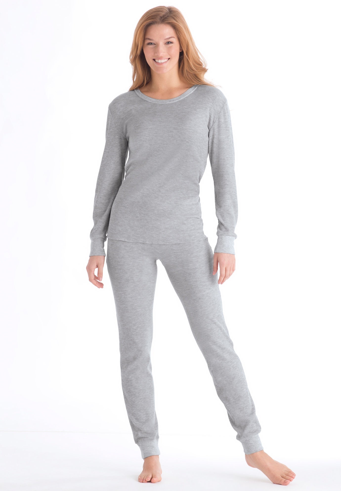 Thermal Crewneck Long-Sleeve Top image number 1