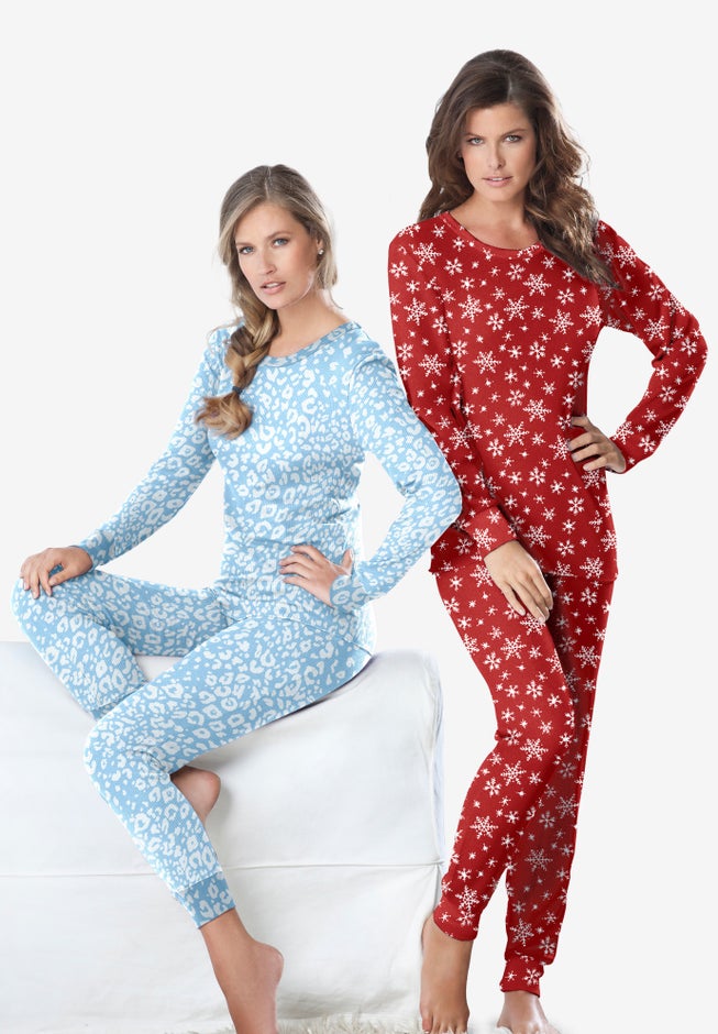 Thermal Crewneck Long-Sleeve Top image number 3