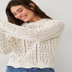 Open Work Pullover image number null