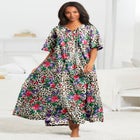 Sweeping Printed Lounger image number null