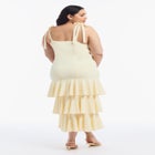 Tie-Strap Ruffle Maxi Dress image number 1