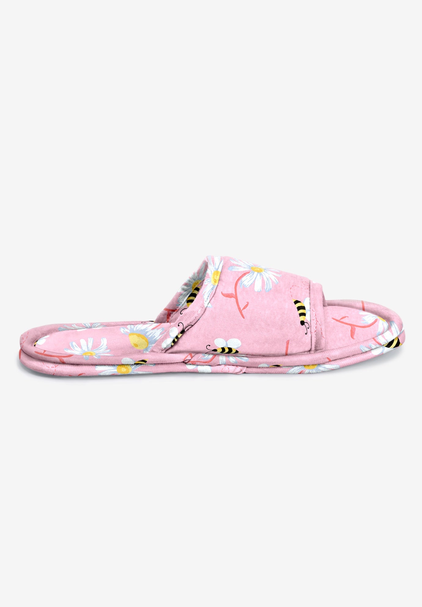 Cotton Slide Slippers image number 3