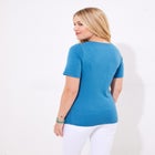 Cotton Slub Graphic Tee image number null