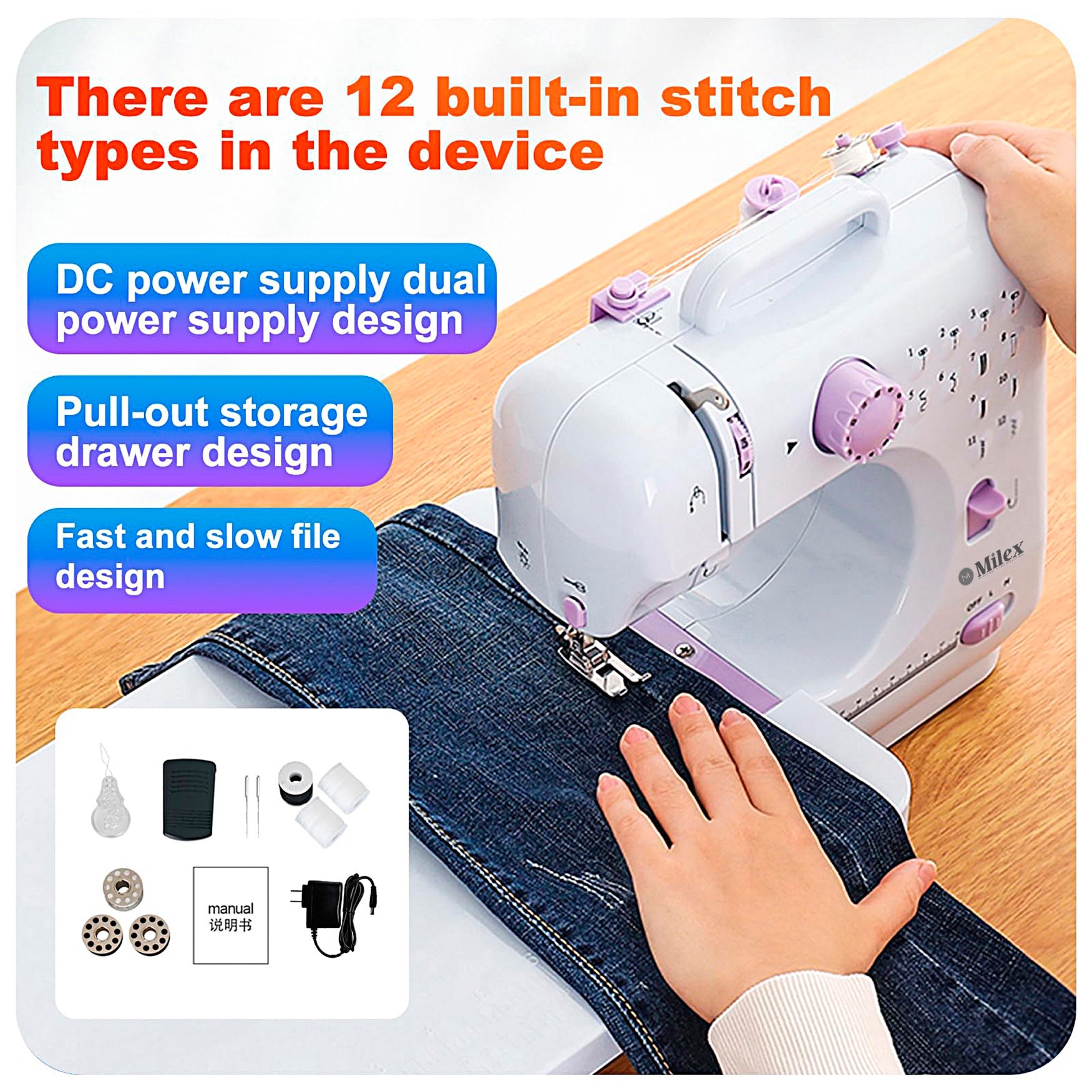 Milex Insta Stitch Sewing Machine image number 5