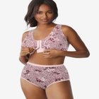 Cotton Front-Close Wireless Bra image number null