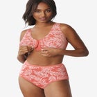 Cotton Front-Close Wireless Bra image number null