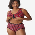 Cotton Front-Close Wireless Bra image number null