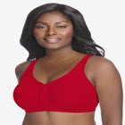 Cotton Front-Close Wireless Bra image number null