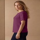 Scallop Trim Tee image number null