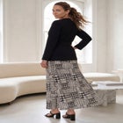 Knit Crepe Belted Jacket image number 1