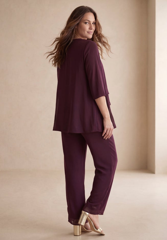 Georgette Three-Piece Wardrober Set image number 2