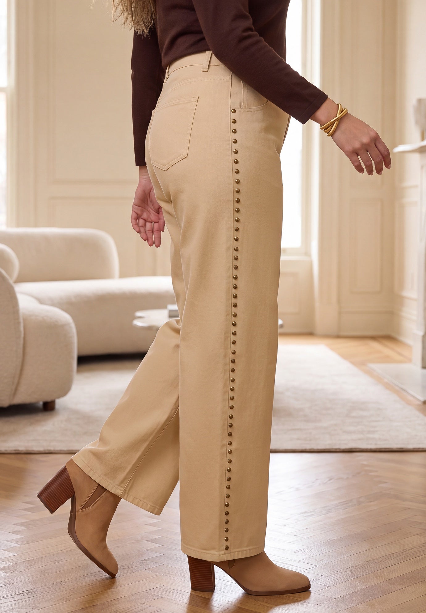 Classic Denim Wide Leg Jean image number 2