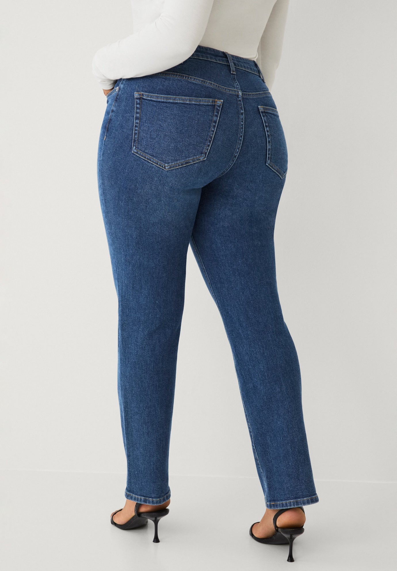 Straight Leg Stretch Jeans image number 1