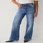 High-Rise Stretch Flare Leg Jeans image number 0