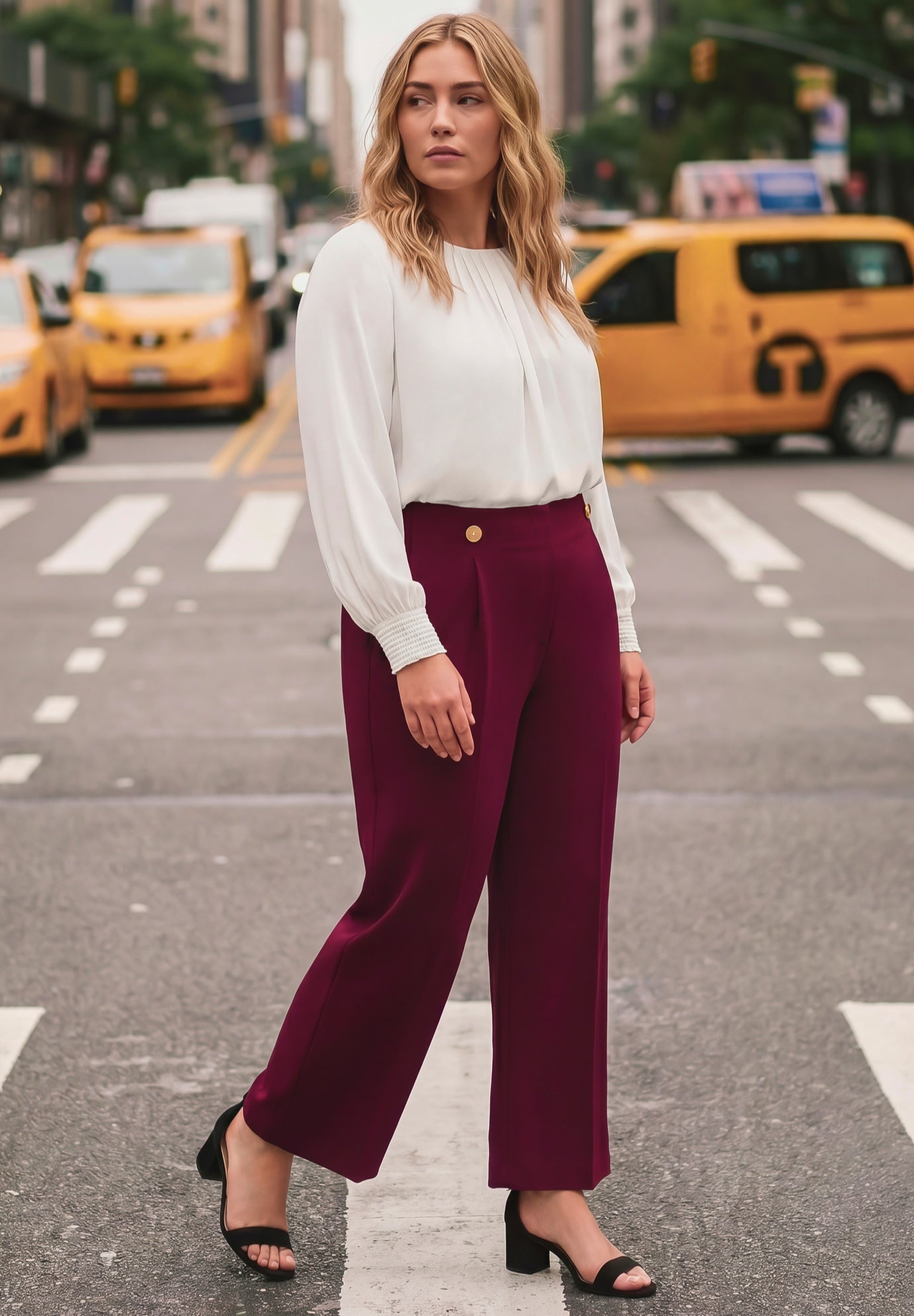 Cool Hand Wide Leg Trouser image number 0