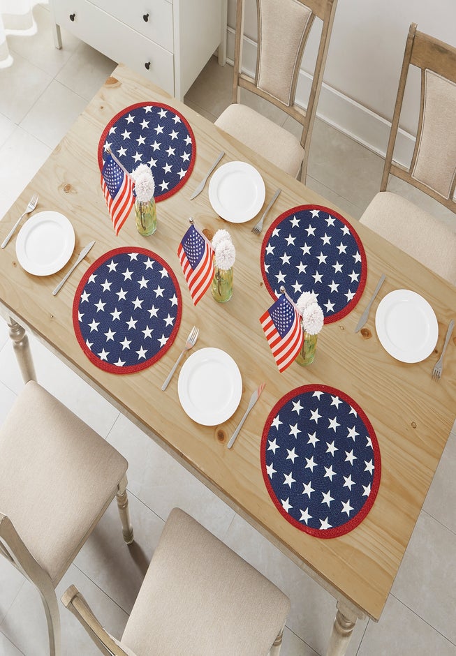 Set of 4 Liberty Braided Placemats image number 1