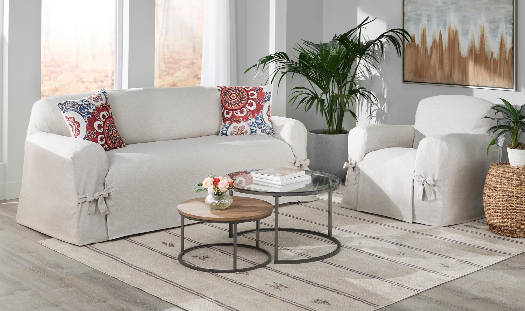 Bow Sofa Slipcover image number 0