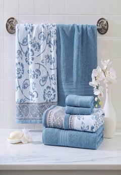 Ophelia Jacquard 6-pc. Towel Set