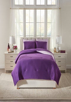 BH Studio 3-Pc. Jersey Knit Reversible Comforter Set