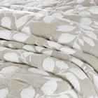 3-Pc. Reversible Leaves Jacquard Quilt Set image number 3